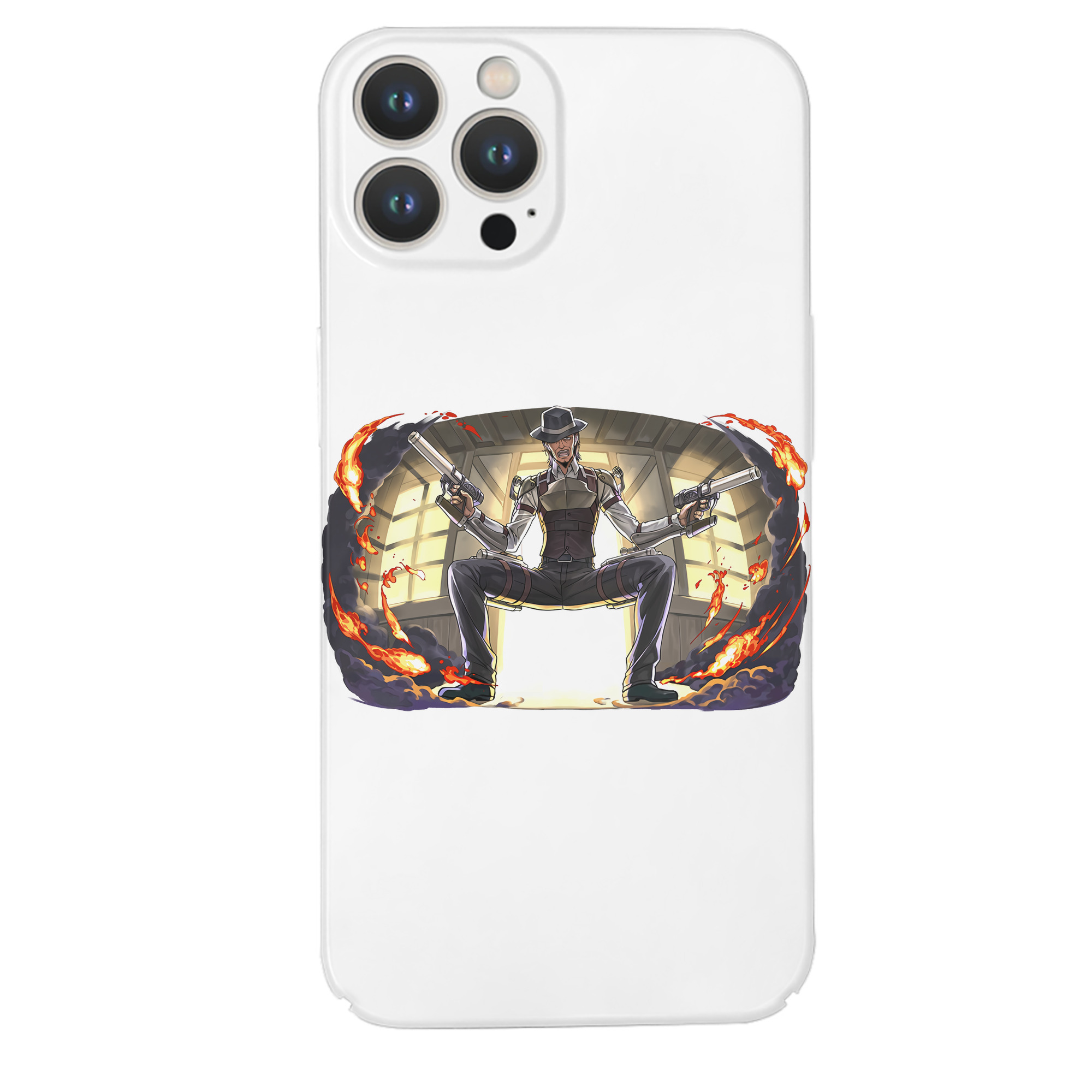 （画像用） 進撃の巨人 ケニー·アッカーマン Attack on Titan Kenny Ackerman 【iPhone 14シリーズ対応】ハードケース